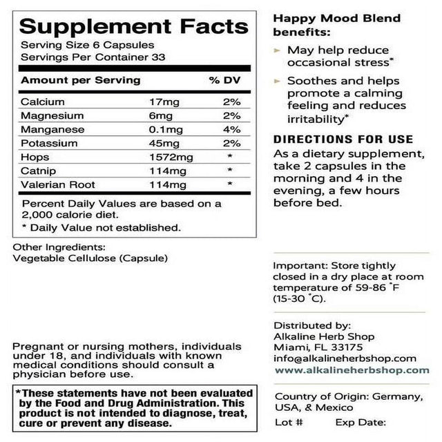 HAPPY MOOD BUNDLE - SEA MOSS & BLADDERWRACK, HAPPY HEALTHY BODY, HAPPY COLON, HAPPY MOOD, and ELDERBERRY TEA