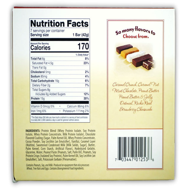 Lean 180 - Best Tasting Protein Bars, High Protein, Diet Friendly, Great Breakfast, Snack or Low Cal Meal Replacement