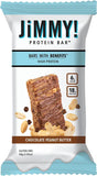 Jimmy! Protein Bar, Chocolate Peanut Butter, 12 Count - Energy Bar with 18G of Protein, Low Sugar, Gluten Free