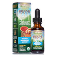 Host Defense, Breathe Extract, Respiratory Support, Mushroom Supplement with Cordyceps, Reishi and Chaga, Plain, 1 Fl Oz