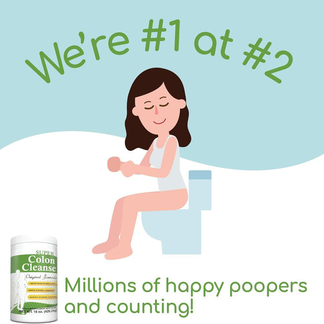 Health plus Super Colon Cleanse Original Formula, 15 Oz Powder, 42 Servings