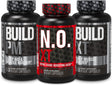 Jacked Factory AM & PM Muscle Building Stack - N.O. XT, Build XT, & Build PM