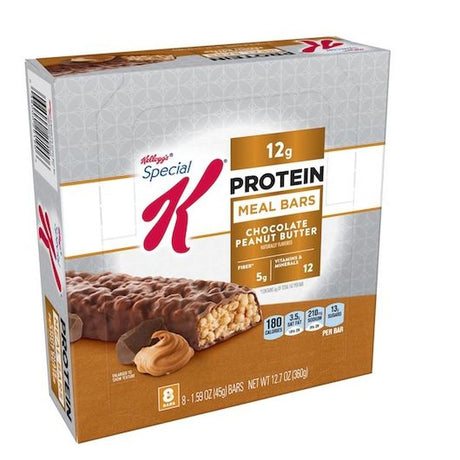Kelloggs Special K Chocolate Peanut Butter Protein Meal Bar, 1.59 Ounce -- 48 per Case.