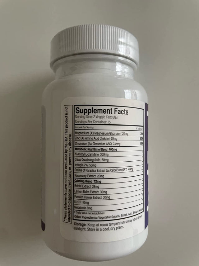 Ketond Metabolic Accelerator PM — Nighttime Fat Burning Accelerator (15 Servings)