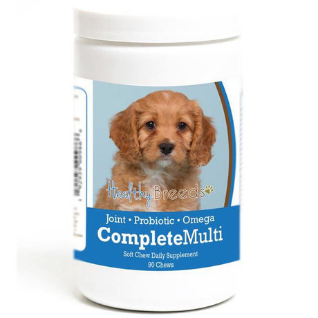 Healthy Breeds 192959009866 Cavapoo All in One Multivitamin Soft Chew - 90 Count