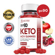 Go 90 Keto ACV Gummies 1000MG Dietary Supplement 60 Gummys
