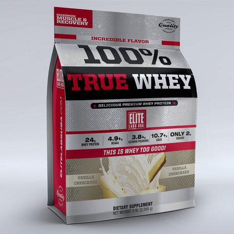 100% True Whey, Vanilla Cheesecake, 5 Pound