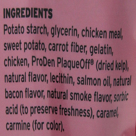 Indigenous Dental Health Bones Grain-Free Dog Treats, Smoked Bacon, 17 Oz, 13 Ct