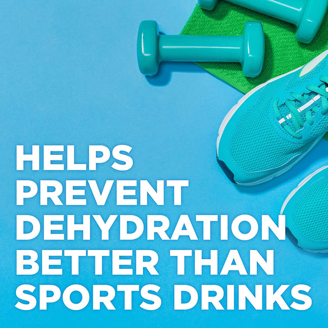 Amazon Basic Care Electrolyte Solution Advantage Care with Prevital Prebiotics, Cherry Punch, Designed to Help Prevent Dehydration, Replaces Electrolytes, Fluid and Zinc, 33.8 Fluid Ounces