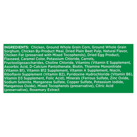 IAMS Proactive Health Chicken Flavor Minichunks Dry Dog Food for Adult, 50 Lb. Bag