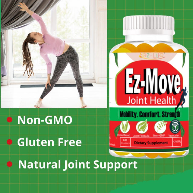 Joint Support Chewable Gummies Extra Strength with Glucosamine, Support Joint Health, Mobility & Flexibility – 60 Gummies