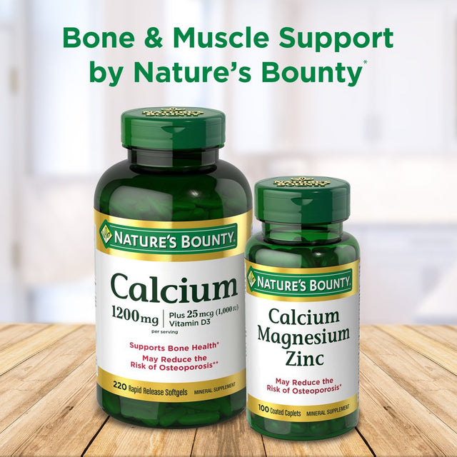 Nature'S Bounty Calcium + Vitamin D3 Gummies, Multi-Flavored, 70 Ct.