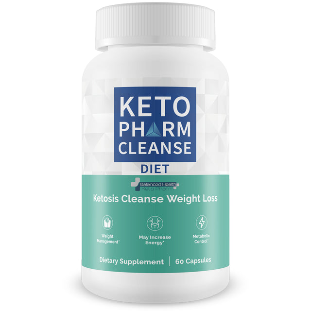 Keto Pharm Cleanse Diet - Ketosis Cleanse Weight Loss - Clear Out Carbs to Boost Ketosis - Cleanse the Gut to Appear Slimmer Quickly - Lose Weight with a Keto Cleanse for Weight Loss