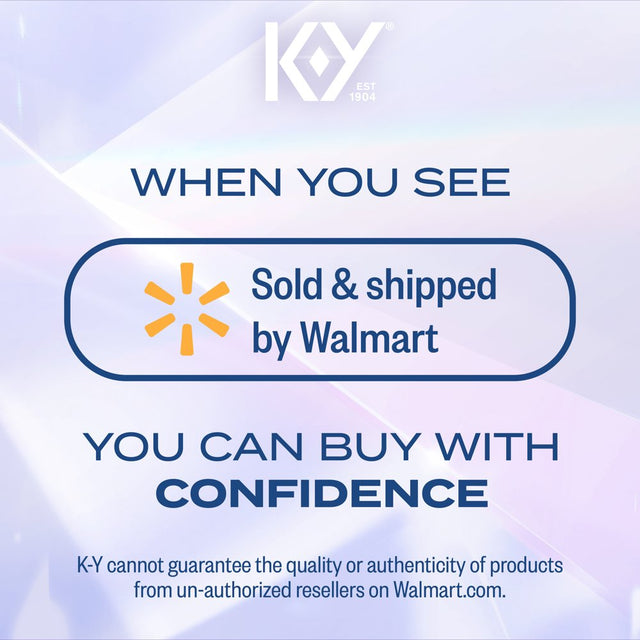 K-Y Ultragel Lube, Personal Lubricant, NEW Water-Based Formula, Safe for Anal Sex, Safe to Use with Latex Condoms, for Men, Women and Couples, Body Friendly 1.5 FL OZ