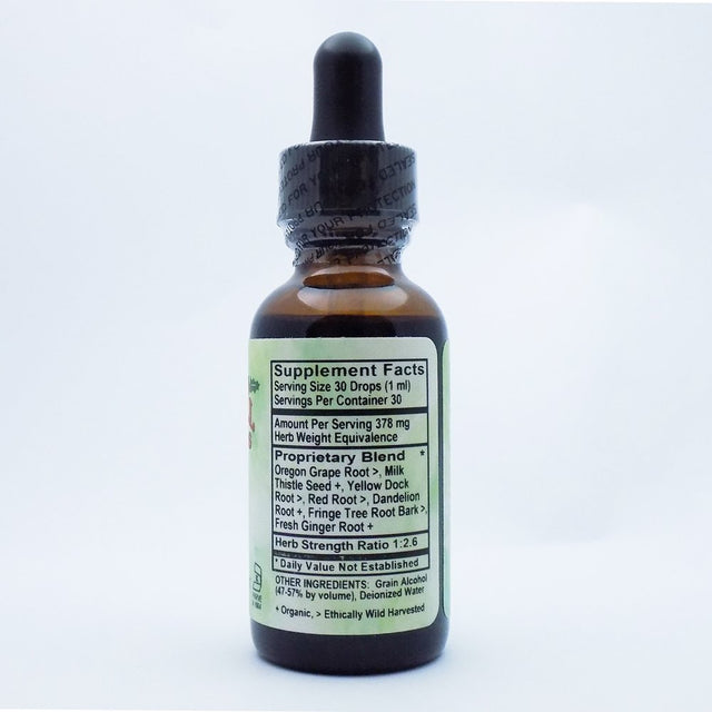 Holly Hill Health Foods, Liver Detox, 1 Ounce