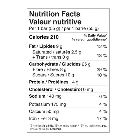 GENUINE HEALTH Dark Chocolate Almond Bar with Fermented Vegan Proteins, 55 GR