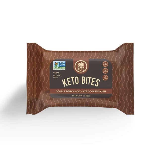 Keto Bites - 2 Bags (Double Dark Chocolate)
