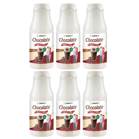 Bariatricpal Ready to Shake Instant 15G Protein Drink - Chocolate (6 Bottles)