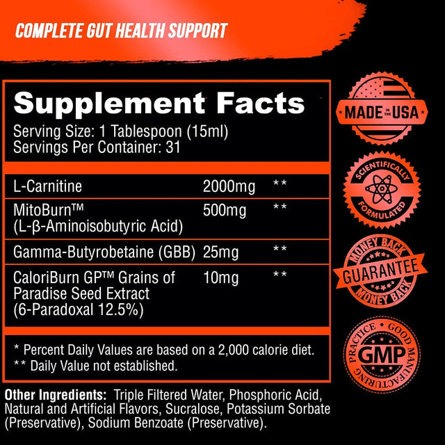 Alpha Lion Superhuman Scorch, Burn Weight Loss Supplement, Fat Loss Support for Men & Women, Caffeine-Free, Metabolism Boost, Liquid Shot, Zero Calories (31 Servings, Strawberry Vanilla Flavor)