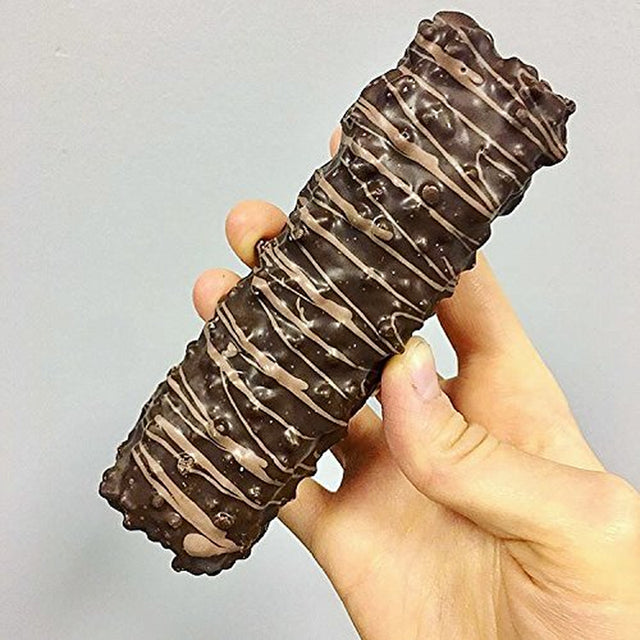 FITCRUNCH Snack Size Protein Bars, Designed by Robert Irvine, 6-Layer Baked Bar, 3G of Sugar & Soft Cake Core (18 Bars, Peanut Butter)