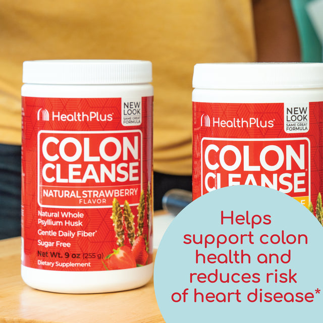 Health plus Colon Cleanse, Strawberry Flavor, 9 Ounces, 36 Servings