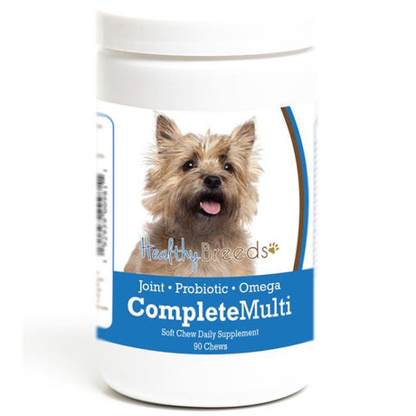 Healthy Breeds 192959009811 Cairn Terrier All in One Multivitamin Soft Chew - 90 Count