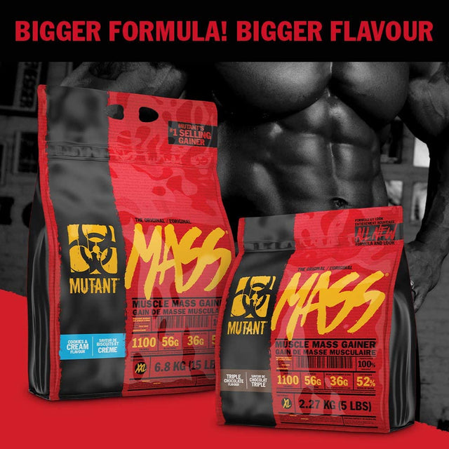 Fit Foods Mutant Mass, Triple Chocolate, 2.2 Kg