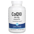 Coq10 by Lake Avenue Nutrition - Ubiquinone Supplement - Promotes Antioxidant Activity - Gluten Free, Non-Gmo - 100 Mg - 360 Veggie Capsules