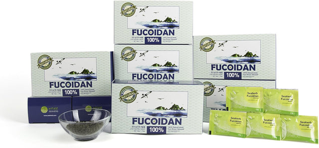 100% Natural Brown Seaweed Extract Fucoidan USFDA Passed(Id Code 2030950)[Powder Type] (50G)