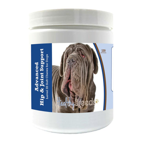 Healthy Breeds Neapolitan Mastiff Advanced Hip & Joint Support Level III Soft Chews for Dogs 120 Count