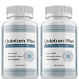 (2 Pack) Quietum plus - Dietary Supplement for Hearing - Tinnitus Support for Healthy Middle and Inner Ear Structures, Cognitive and Nootropic Support, Nerves and Blood Supply - 120 Capsules