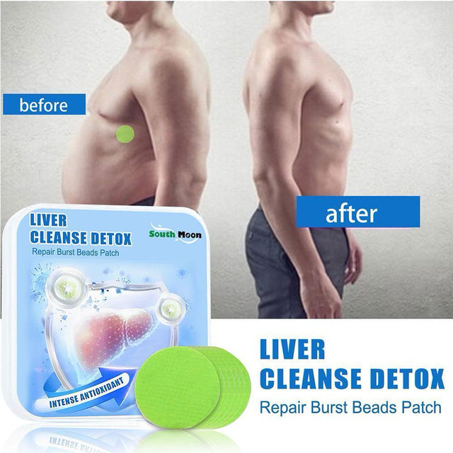Intense Antioxidant Liver Cleanse Detox & Repair Burst Beads Patch