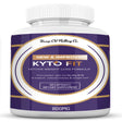 Kyto Fit Pills 800Mg, Kyto Fit Diet Pills Capsules BHB Supplement, Complete Ketogenic Diet for Beginners, BHB Ketones Slim Pills for Energy, Focus for Men Women