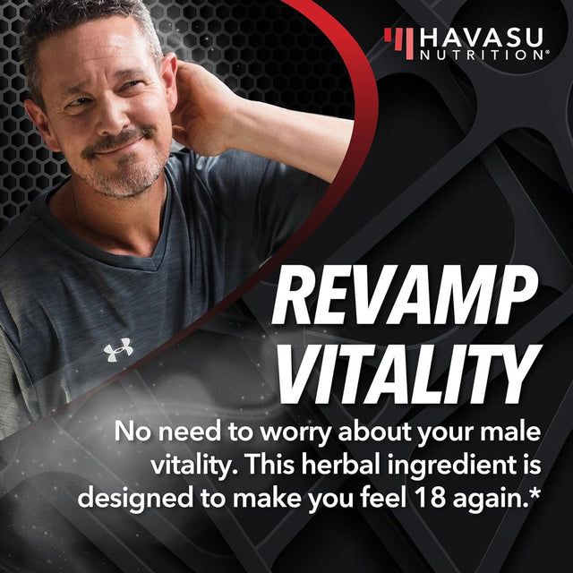 Havasu Nutrition Tongkat Ali for Men | Tongkat Ali Supplement Pills, 60Ct