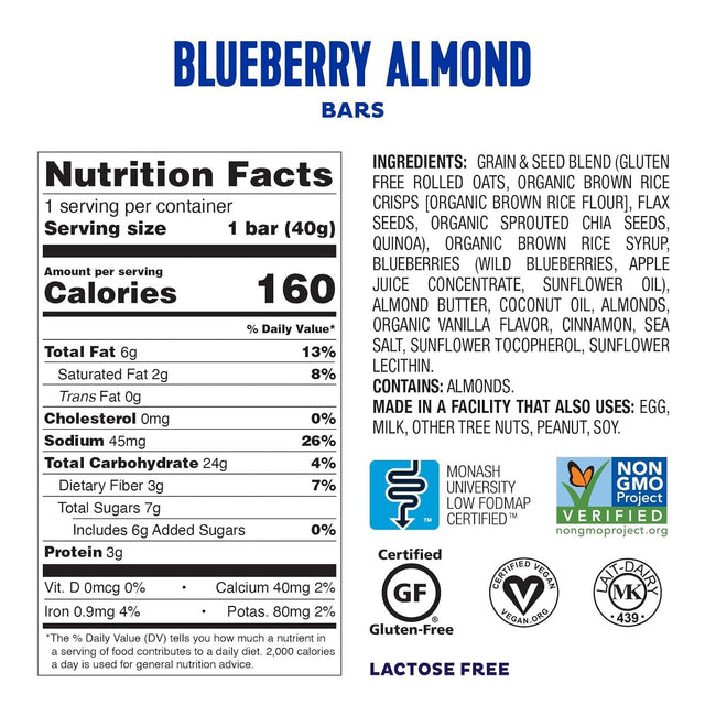 Fody Foods Vegan Protein Variety Nut Bars, All Flavors, 6G Protein per Bar, Low Fodmap Certified, Sensitive Recipe, Gut & IBS Friendly, 12 Count