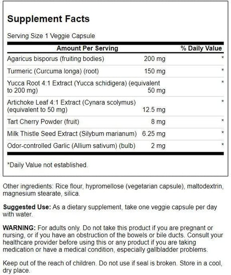 Swanson Uric Acid Cleanse - Natural Supplement Promoting Kidney Support - Features a Powerful Combination of 7 Herbs - (60 Veggie Capsules) 4 Pack