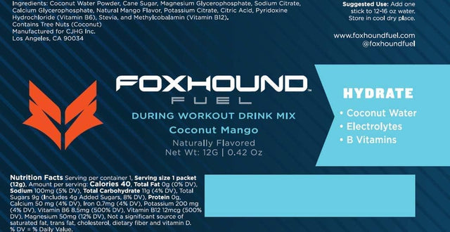 Foxhound Fuel Sample Pack | 2 of Each: Ready, Hydrate, & Recover