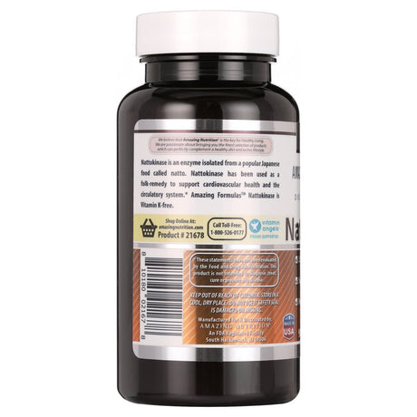 Amazing Formulas Nattokinase 100 Mg 90 Vcaps