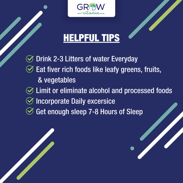 Grow Vitamin Fast Acting Colon Cleanse Formula, Supports Healthy Bowel Movements & Weight Loss, Natural Laxatives for Constipation Relief & Bloating Support, Detox Pills to Detoxify