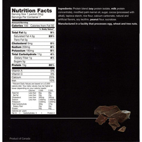High Protein 15G Soy Snacks | Chocolate | 7/Box | Weight Loss, KETO Diet Friendly, Hunger Control Snack | Low Fat, Low Calorie, Low Sugar