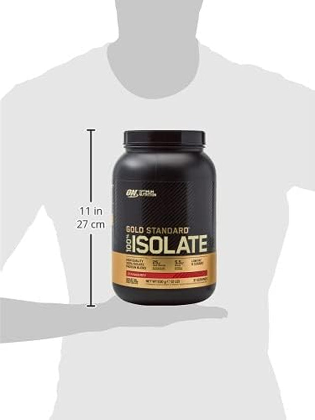 Gold Standard 100% Isolate, Strawberry - 930G