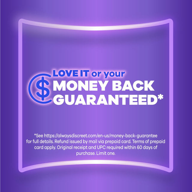 Always Discreet Adult Incontinence Underwear for Women, S/M, 19 CT