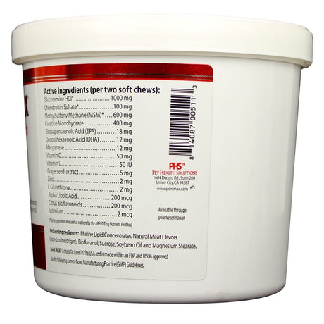 Joint MAX Triple Strength Soft Chews, 120-Count Bucket