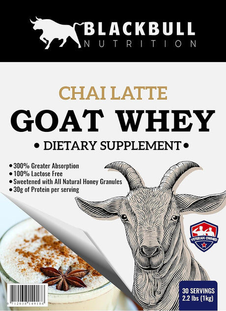 Goat Whey Protein (Chai Latte)
