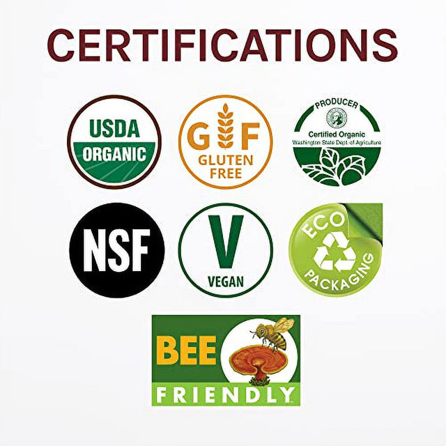 Host Defense, Maitake Extract, Mushroom Supplement, Plain, 1 Fl Oz