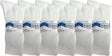 6 Pair of Excell Mens White Diabetic Neuropathy Socks, Sock Size 10-13 (White)