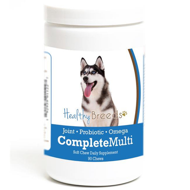 Healthy Breeds 192959011227 Siberian Husky All in One Multivitamin Soft Chew - 90 Count
