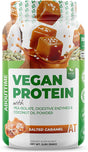 About Time Vegan Protein Supplement, Salted Caramel, 2 Pound