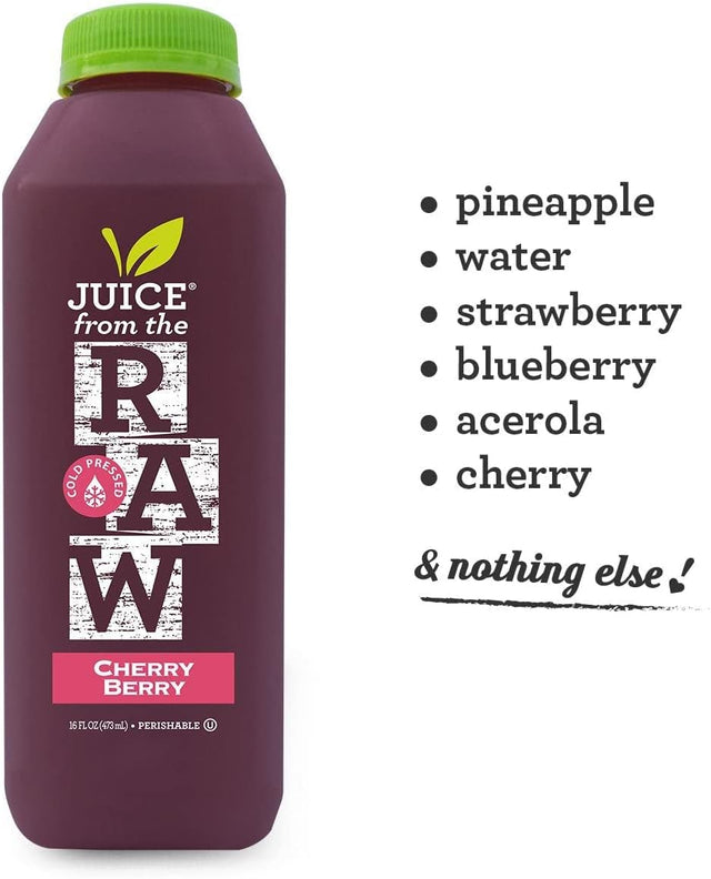 9-Day Vitamin-C Immunity Cleanse by Juice from the RAW® - Most Popular Juice Cleanse/Detox / 100% Raw Cold-Pressed Juices (18 Bottles + 9 Shots)