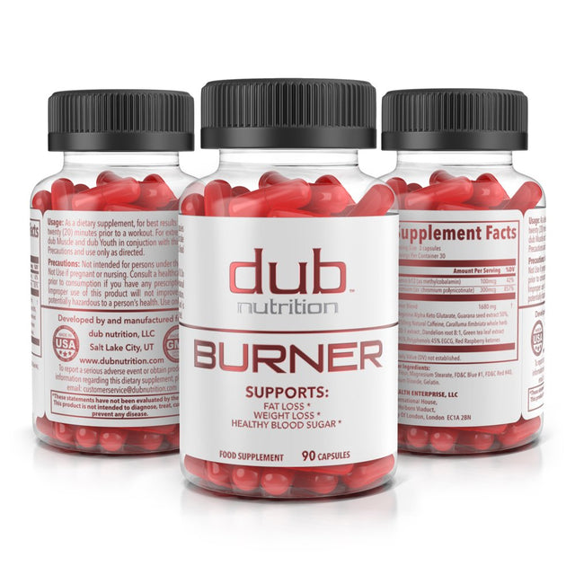 Fat Burner | Intense Weight Loss | Natural Energy and Metabolism Boost | 90 Count